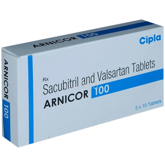 arnicor 100mg tablet 10's